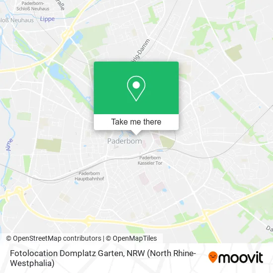 Карта Fotolocation Domplatz Garten