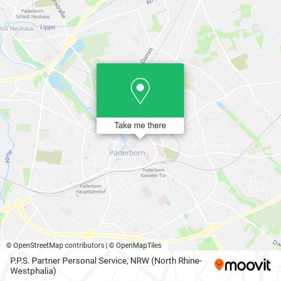 Карта P.P.S. Partner Personal Service