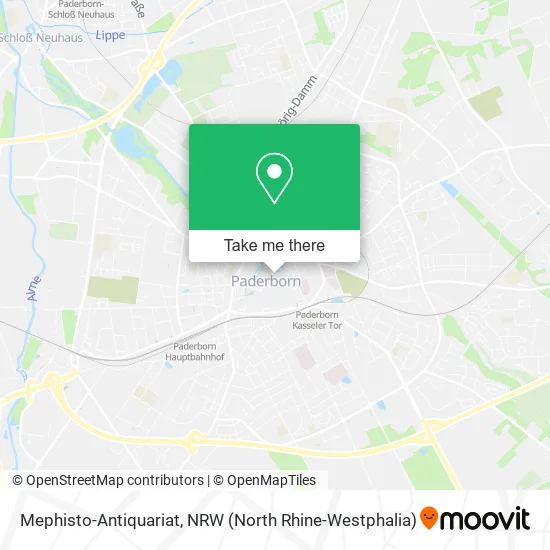 Карта Mephisto-Antiquariat