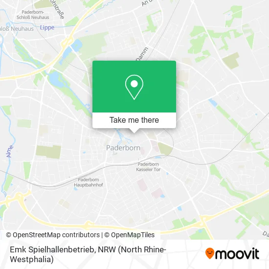 Карта Emk Spielhallenbetrieb