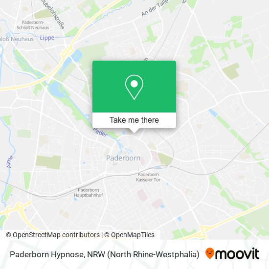 Карта Paderborn Hypnose
