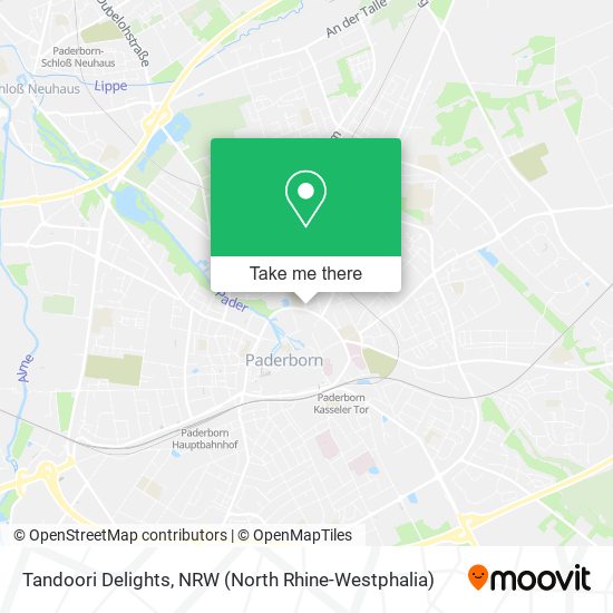 Tandoori Delights map