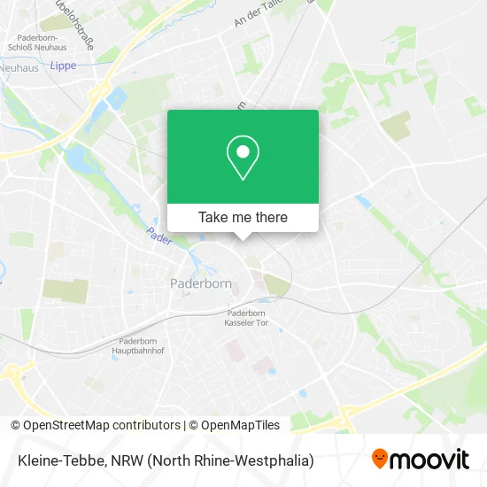 Карта Kleine-Tebbe