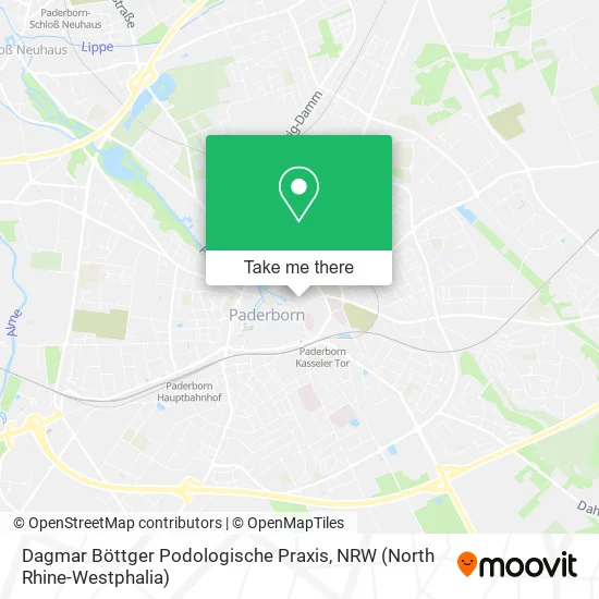 Карта Dagmar Böttger Podologische Praxis