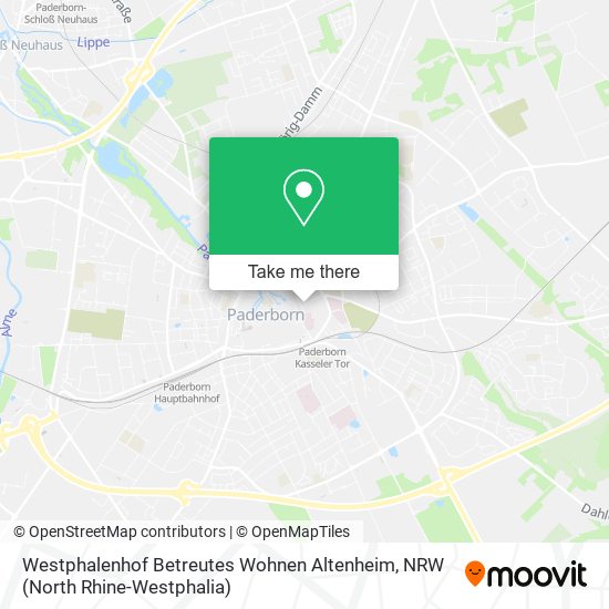 Westphalenhof Betreutes Wohnen Altenheim map