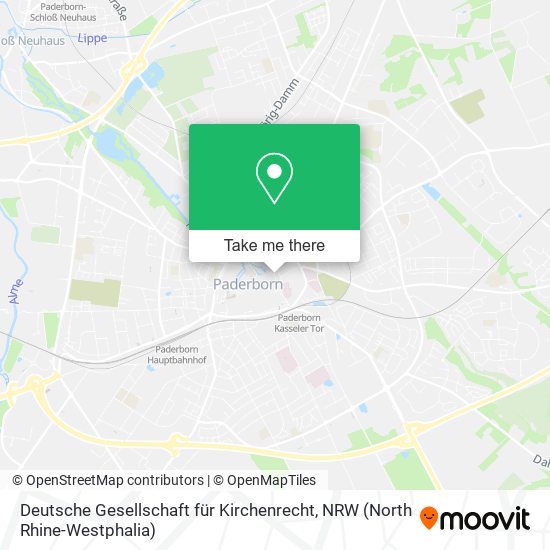 Deutsche Gesellschaft für Kirchenrecht map