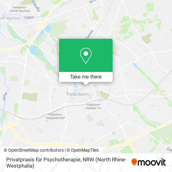 Privatpraxis für Psychotherapie map