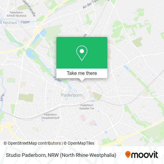 Карта Studio Paderborn