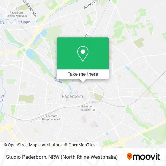 Карта Studio Paderborn