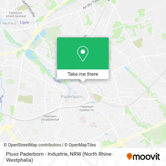 Pluss Paderborn - Industrie map