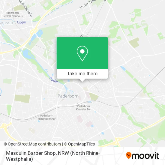 Masculin Barber Shop map