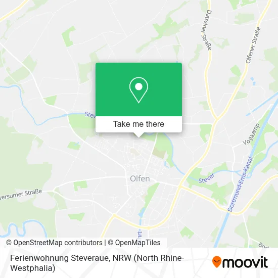 Ferienwohnung Steveraue map