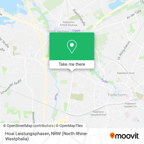 Карта Hoai Leistungsphasen