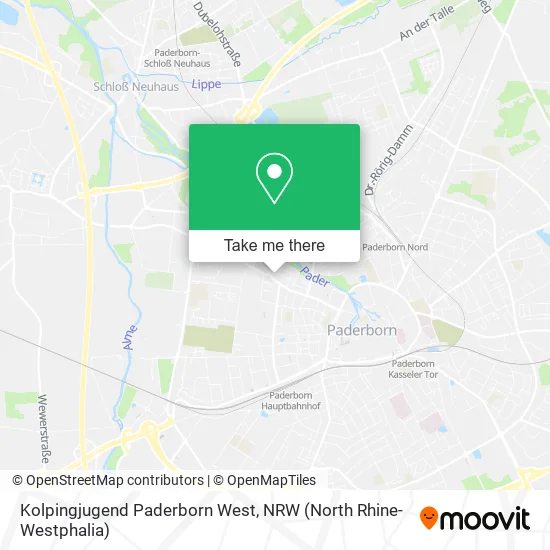 Карта Kolpingjugend Paderborn West