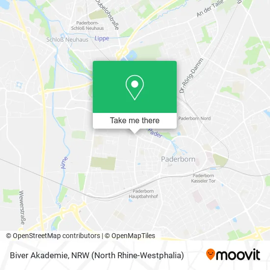 Карта Biver Akademie