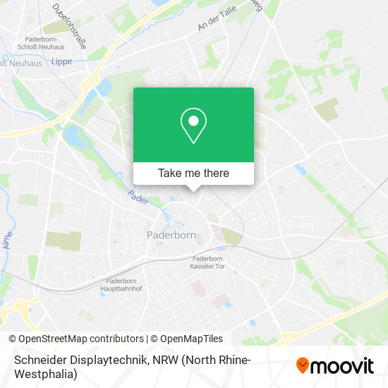Schneider Displaytechnik map