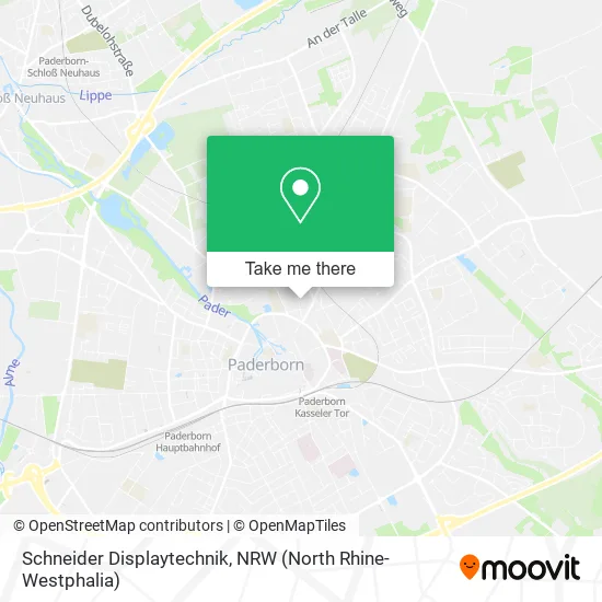 Карта Schneider Displaytechnik