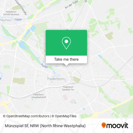 Карта Münzspiel Sf