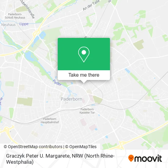 Карта Graczyk Peter U. Margarete