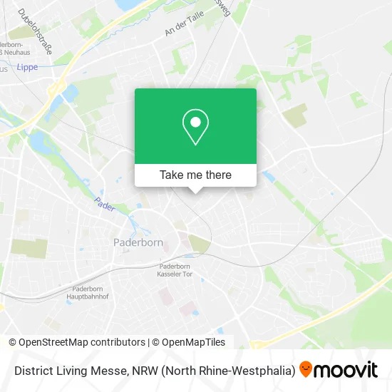 District Living Messe map