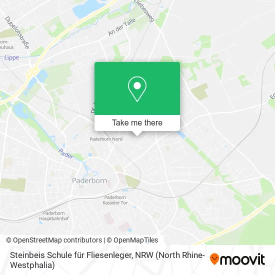 Карта Steinbeis Schule für Fliesenleger