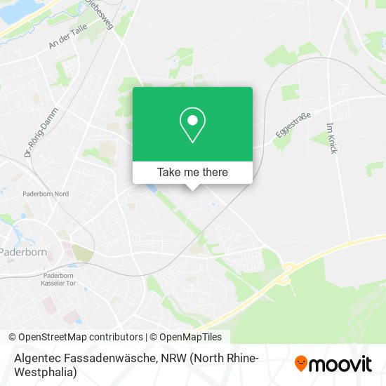 Карта Algentec Fassadenwäsche