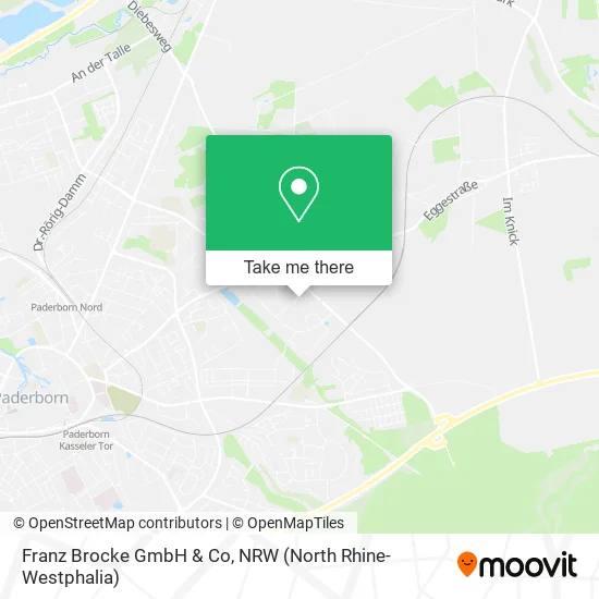 Franz Brocke GmbH & Co map