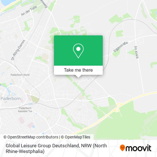 Global Leisure Group Deutschland map
