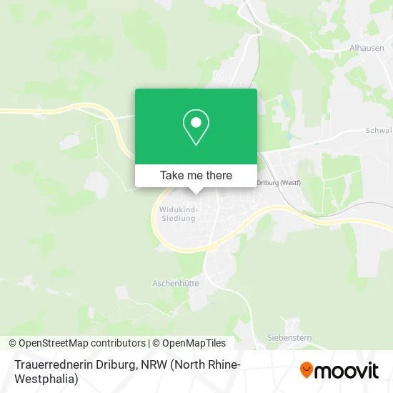 Карта Trauerrednerin Driburg