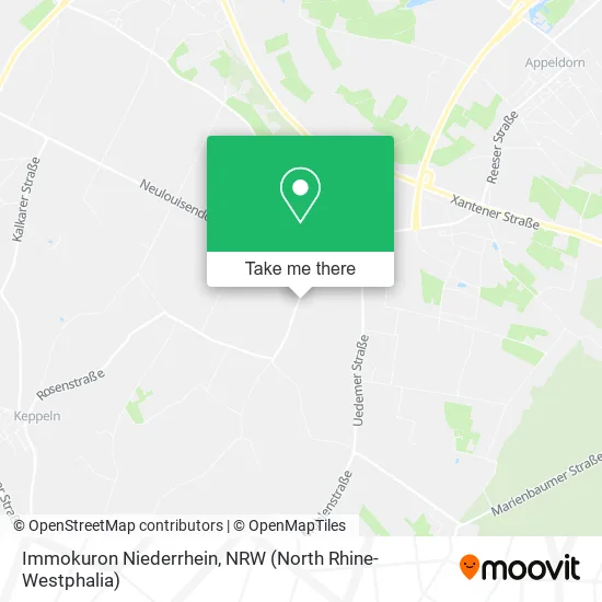 Карта Immokuron Niederrhein