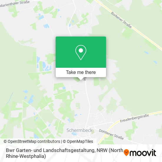 Карта Bwr Garten- und Landschaftsgestaltung