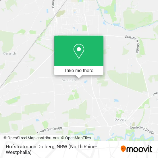 Карта Hofstratmann Dolberg