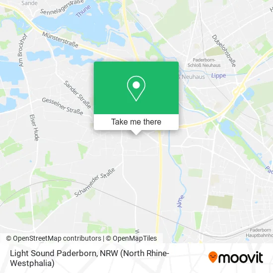 Карта Light Sound Paderborn