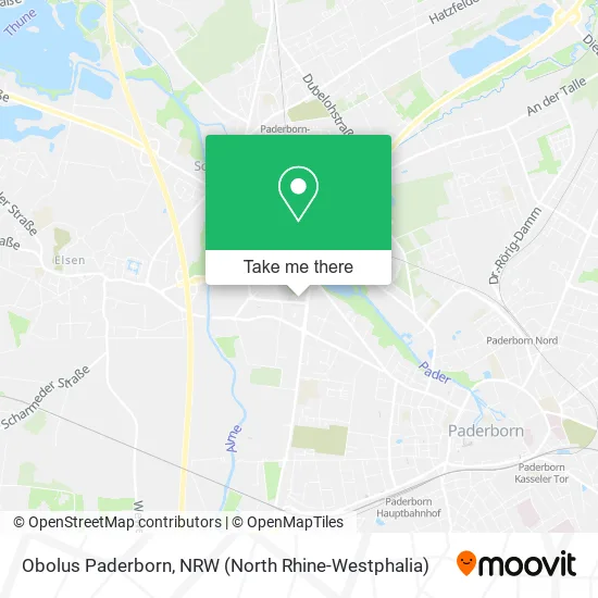 Карта Obolus Paderborn