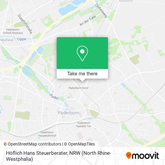Höflich Hans Steuerberater map