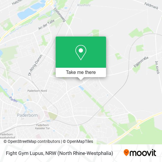 Fight Gym Lupus map