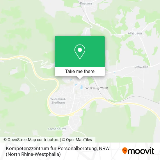Карта Kompetenzzentrum für Personalberatung