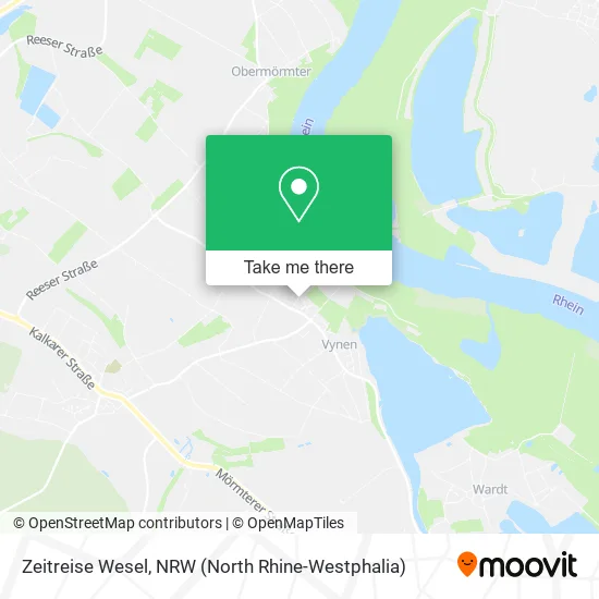 Карта Zeitreise Wesel