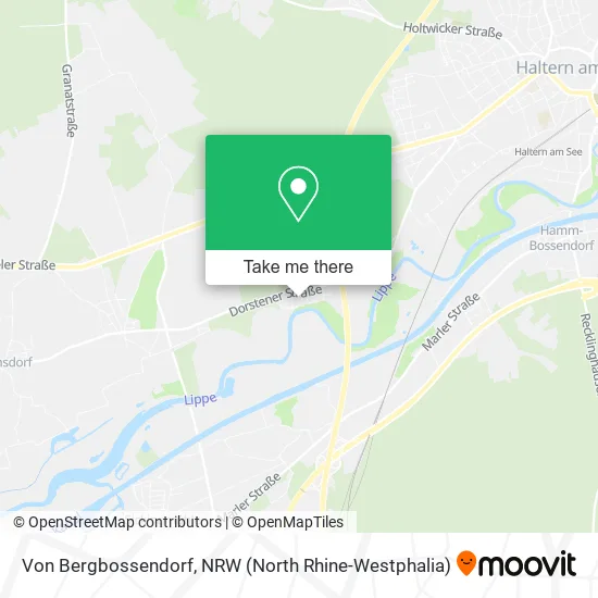 Карта Von Bergbossendorf