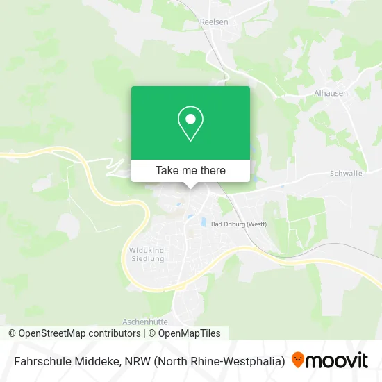 Карта Fahrschule Middeke