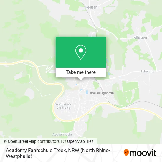 Academy Fahrschule Treek map