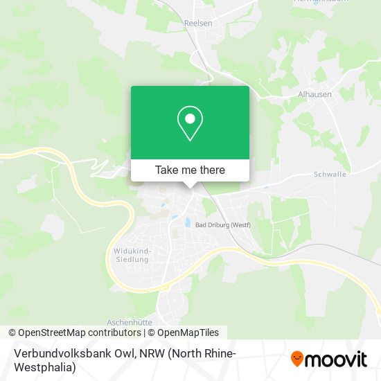 Verbundvolksbank Owl map