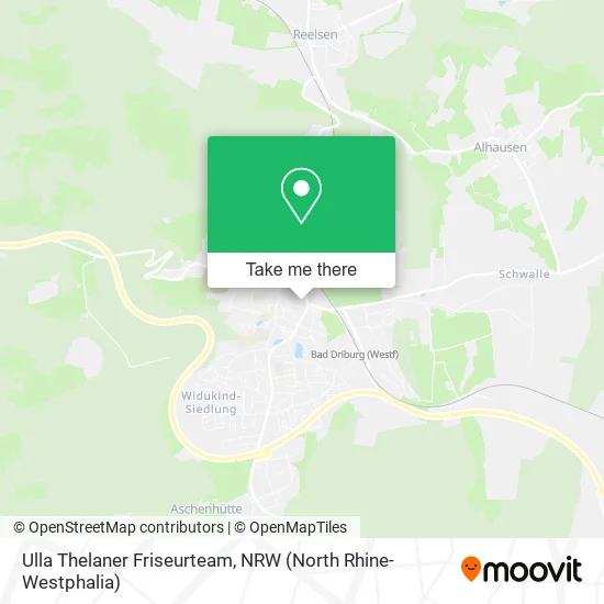 Карта Ulla Thelaner Friseurteam