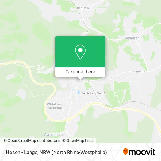 Карта Hosen - Lange