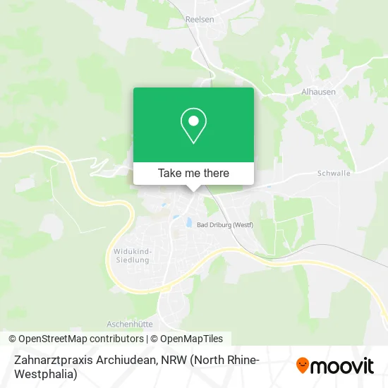 Карта Zahnarztpraxis Archiudean