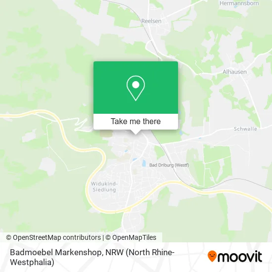 Карта Badmoebel Markenshop