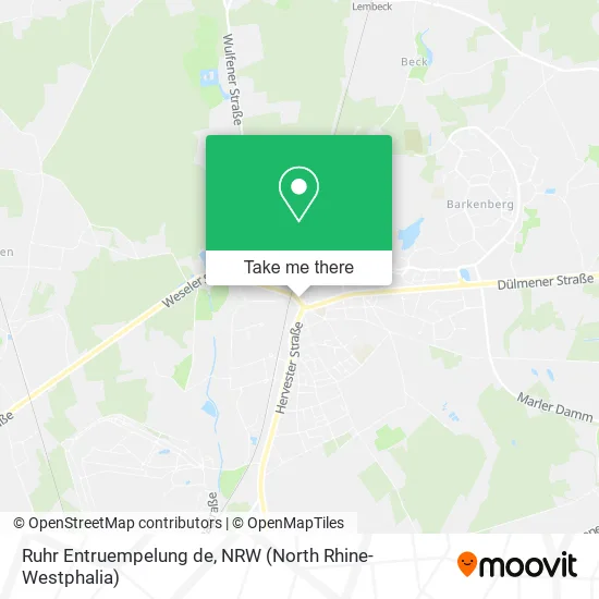 Карта Ruhr Entruempelung de