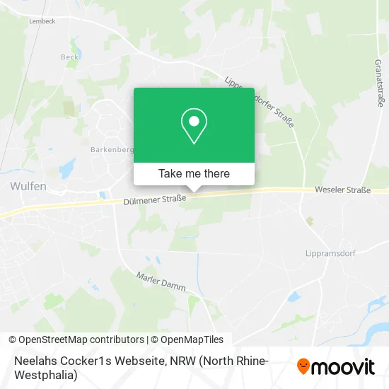 Карта Neelahs Cocker1s Webseite