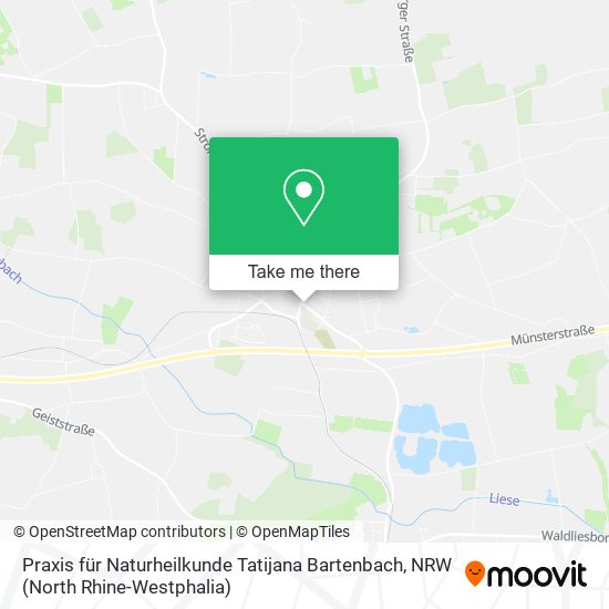 Praxis für Naturheilkunde Tatijana Bartenbach map