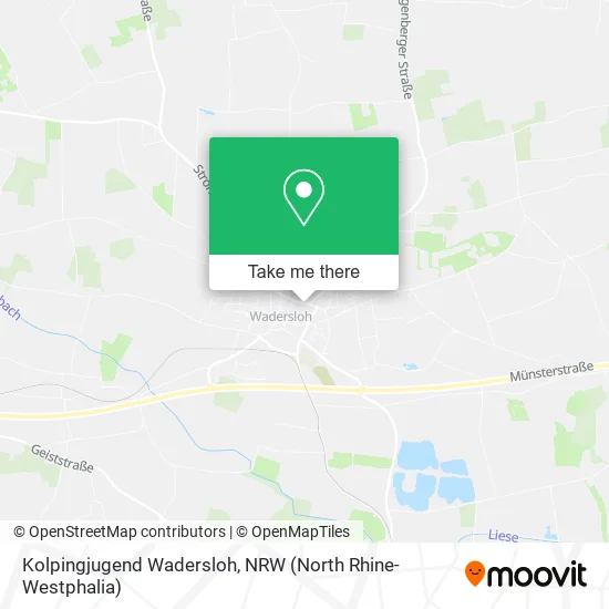 Карта Kolpingjugend Wadersloh